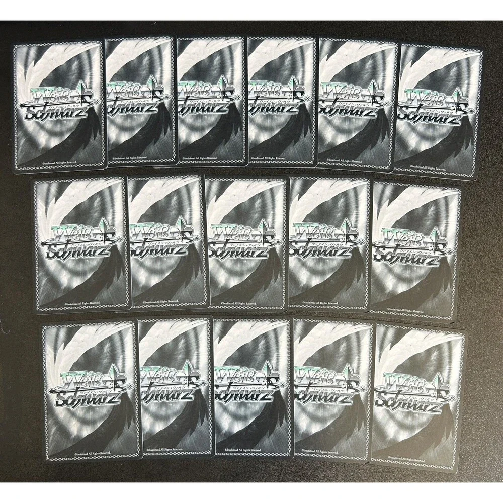 Lot of 16 Weiss Schwarz AZL Azur Lane Trading Cards